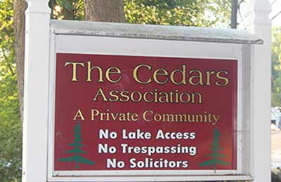 The Cedars on candlewood lake